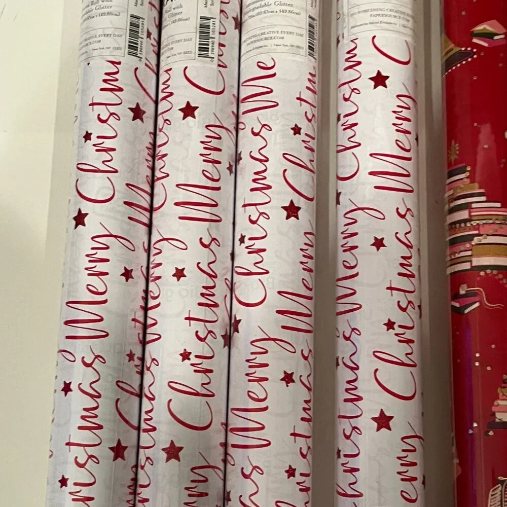 Paper‎ Source Christmas Gift Wrap Rolls (SET OF FIVE!) 🎅